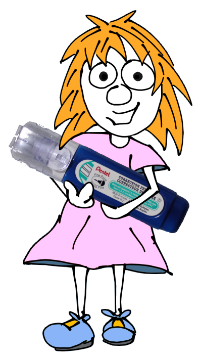 01WhiteOut flutegirl holding a tube of whiteout